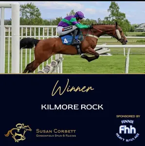 Winning Racehorse Kilmore Rock 