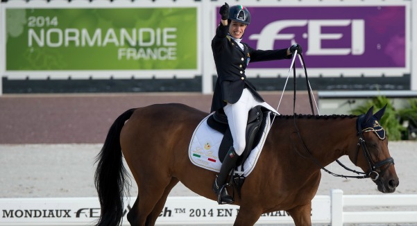 Charlotte Dujardin riding Valegro