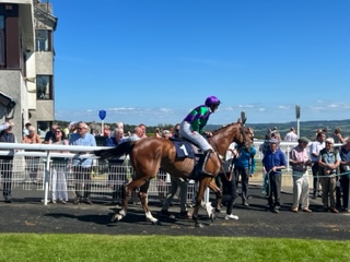 Nathan – proving his worth as yard Jockey