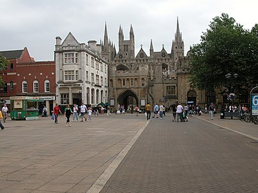 Peterborough Cathedral Square