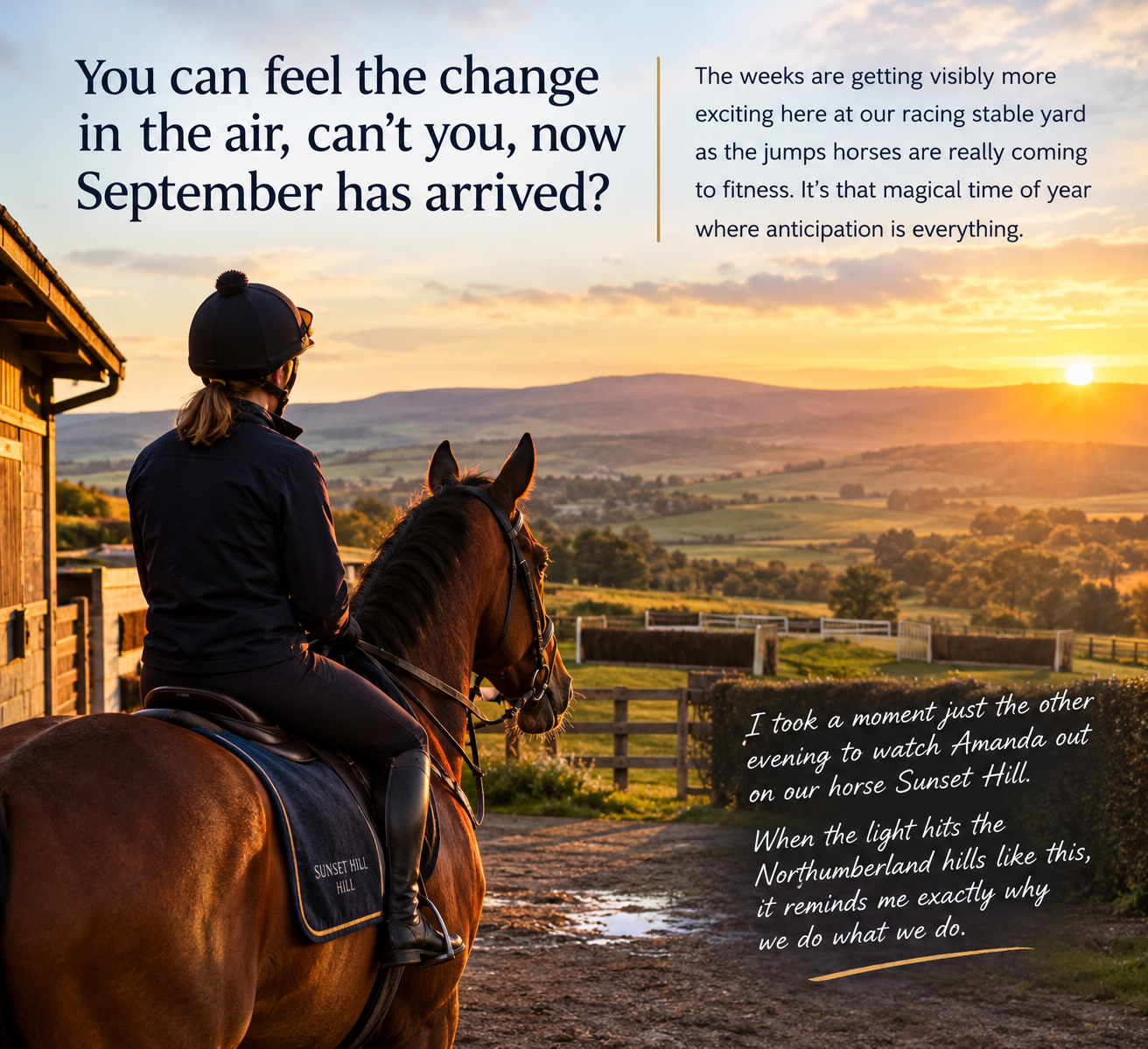 September Stable Stories